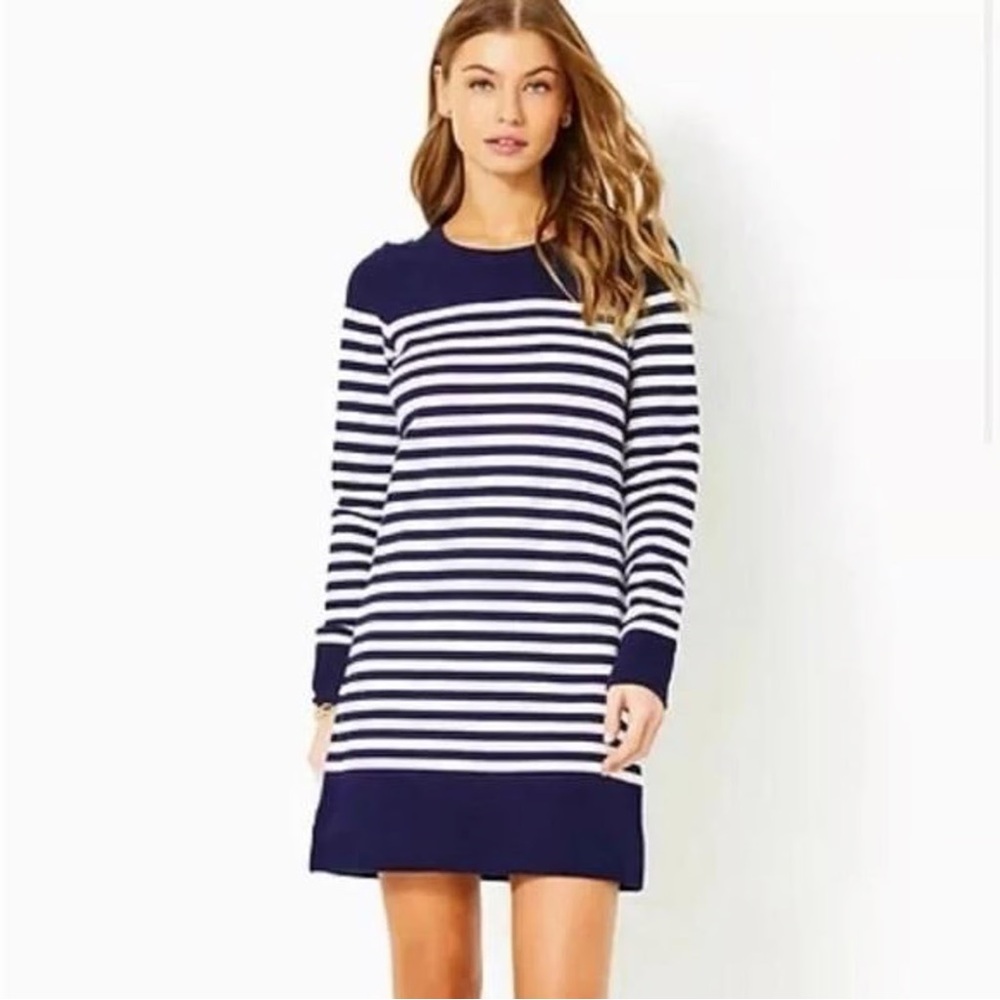 Lilly Pulitzer Kenley Cotton Crew Neck Dress